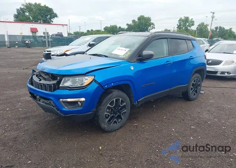 2019 Jeep Compass Trailhawk 4X4 from USA, damaged, VIN 3C4NJDDB6KT760638